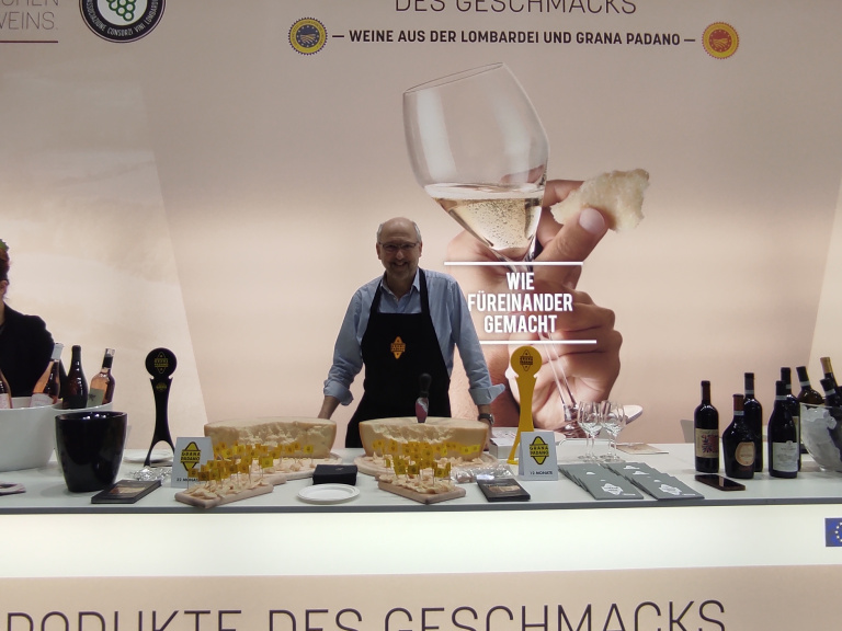 Wolfgang Fusenig auf der ProWein 2023